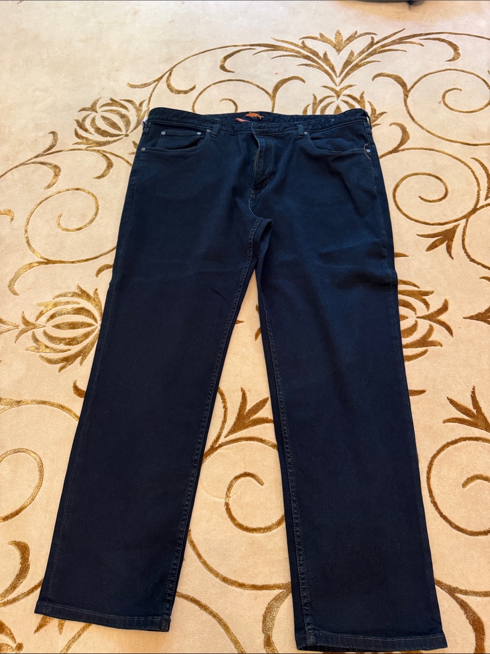 Tommy Bahama Men's Navy Straight-Leg Jeans